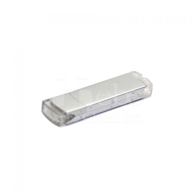 White USB flash drives