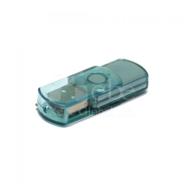 Rotating USB memory drive