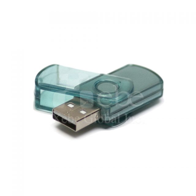 Rotating USB memory drive