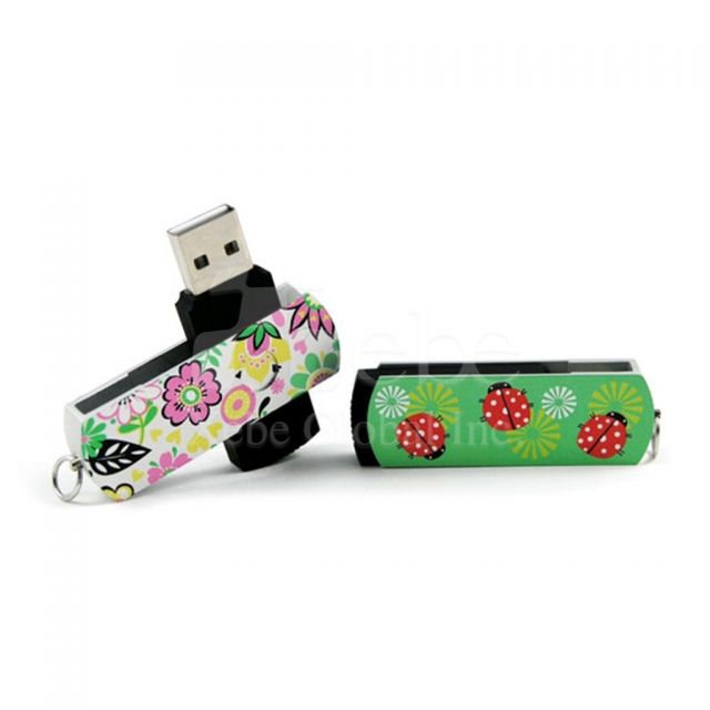 Spin USB flash drive