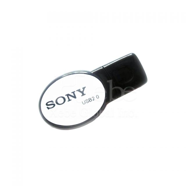 Oval shaped pen drive