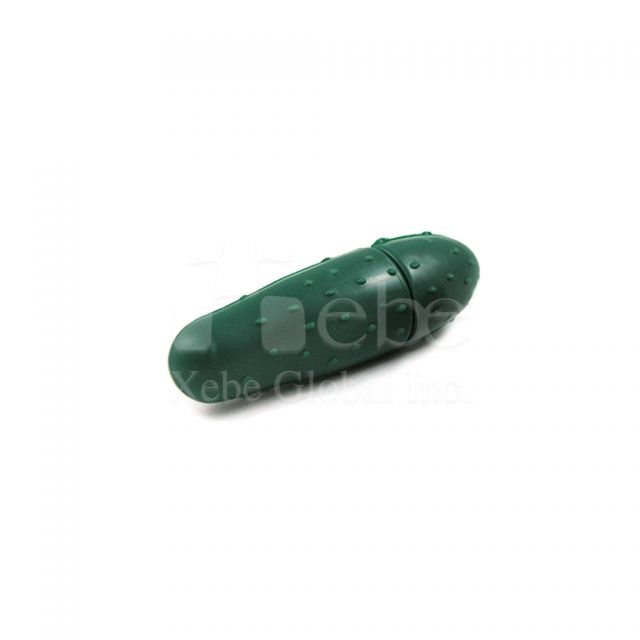 Cucumber shaped USB drive