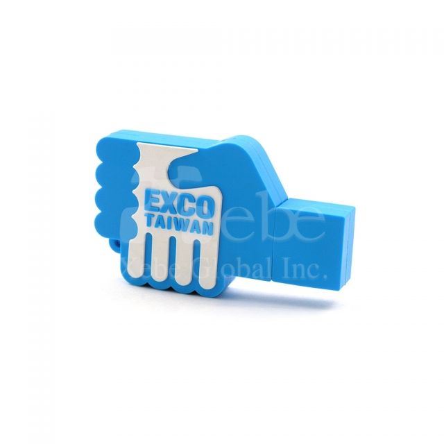 Hand shaped USB drive