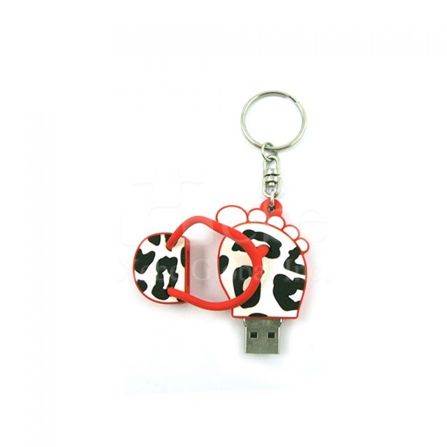 Slipper shaped USB drive