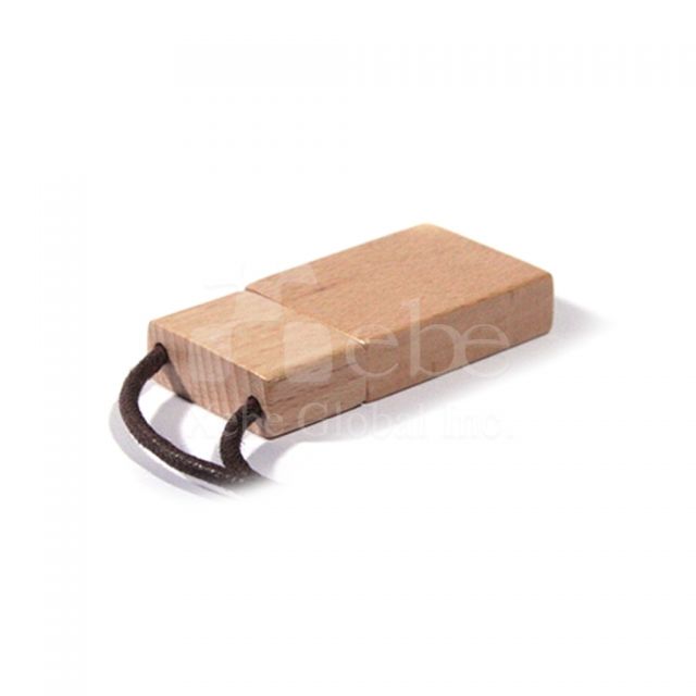 Wooden USB flash drive