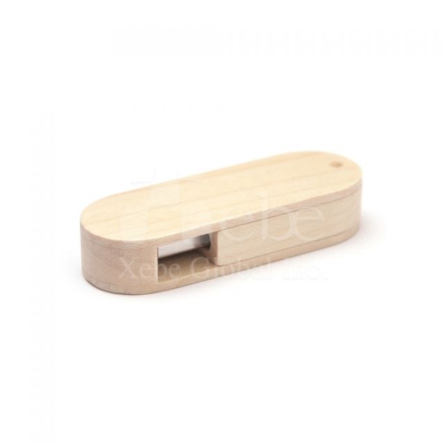 Spinning Wooden USB disk USB disk manufacturer