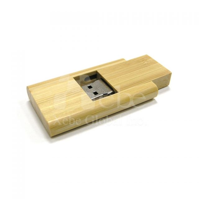 Spinning Wooden USB drive