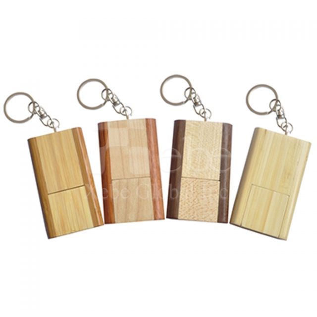 Spinning Wooden USB drive