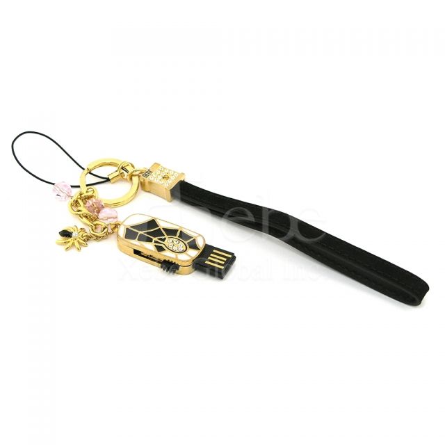 Jeweled USB flash drive