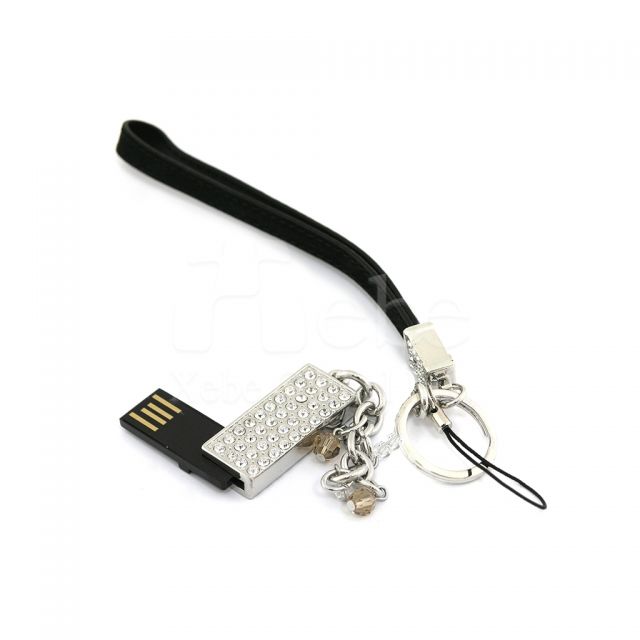Jeweled USB flash disks