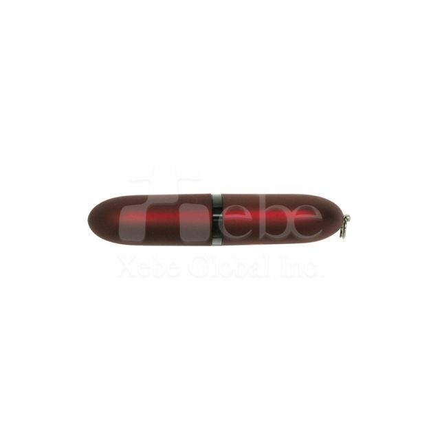 Oval shaped USB thumb drive