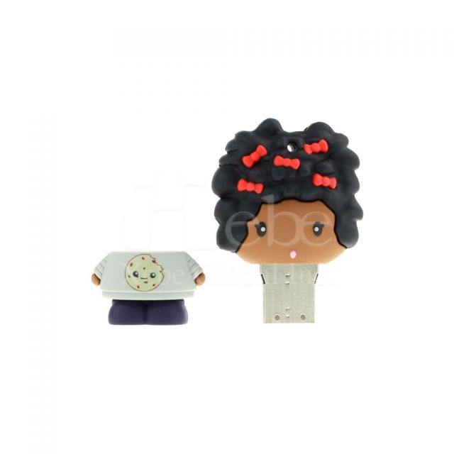 Customized giftsgirl USB