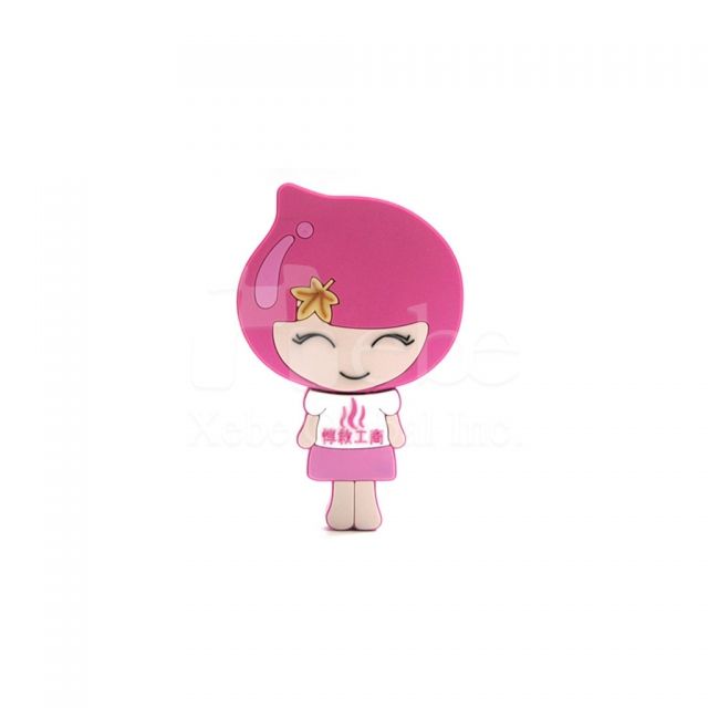 Cartoon Girl design USB flash drive