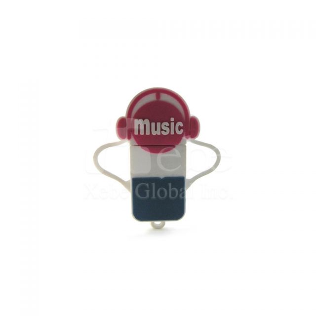 Headphone USB flash drive