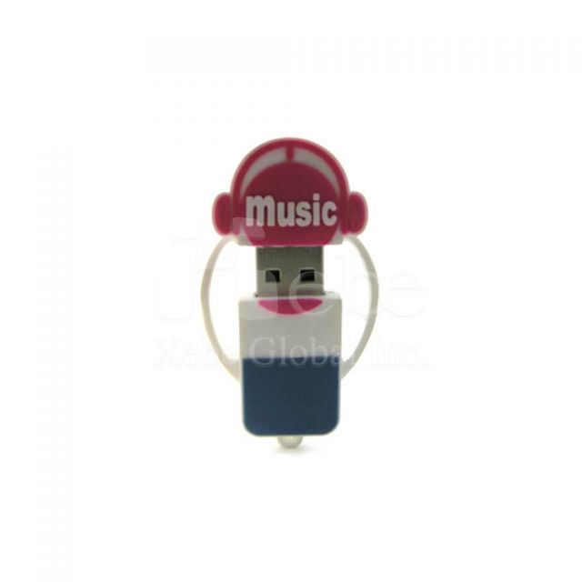 Headphone USB flash drive