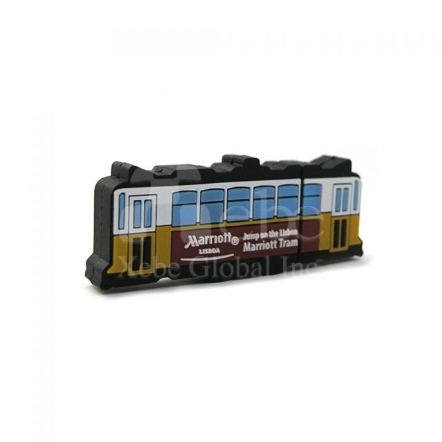 Custom USB bus flash drives