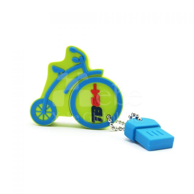 Personalized gifts bike thumb drives