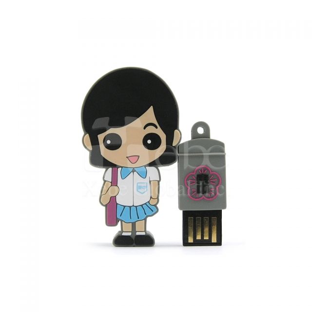 designer USB flash drives student figure USB