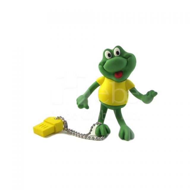 Personalized flashdrives frog flash drive