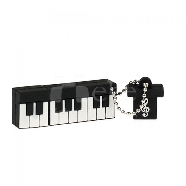 Piano keyboard custom thumb drives corporate giveaways