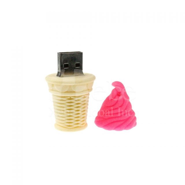 Ice cream fun flash drives Business promotional gifts