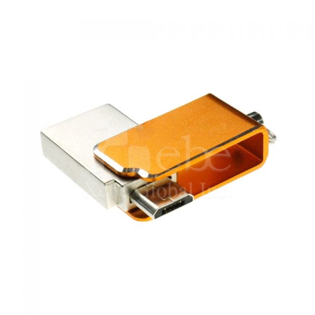 OTG micro USB  rotary OTG flash drive