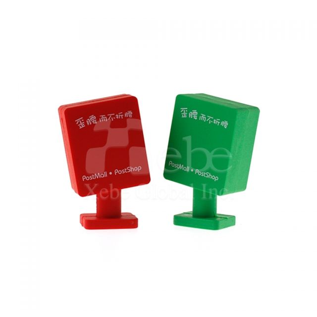 Crooked waist mailbox USB Soft plastic molding