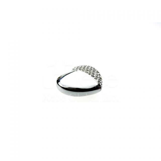 Cubic heart wedding USB drive Valentine's day gift ideas