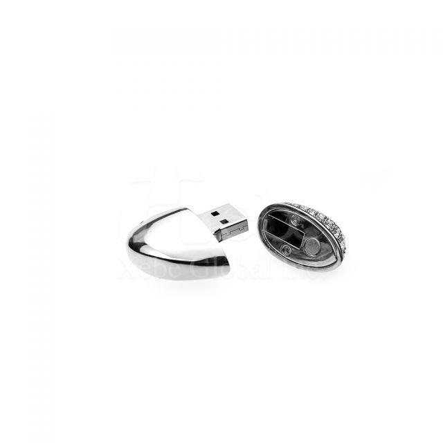 Cubic heart wedding USB drive Valentine's day gift ideas
