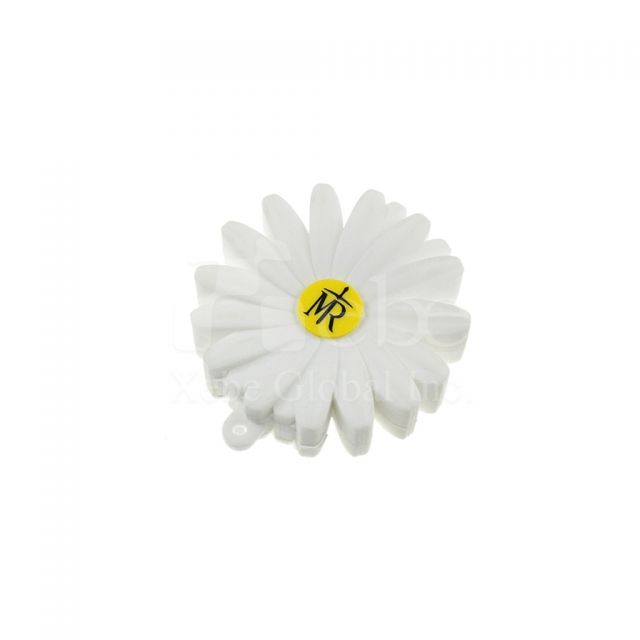 Customized flash drive Daisy Soft plastic molding