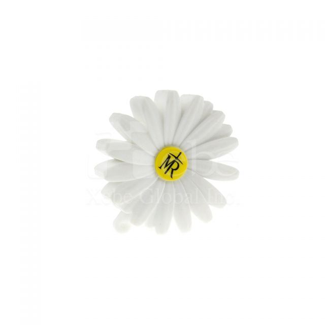 Customized flash drive Daisy Soft plastic molding