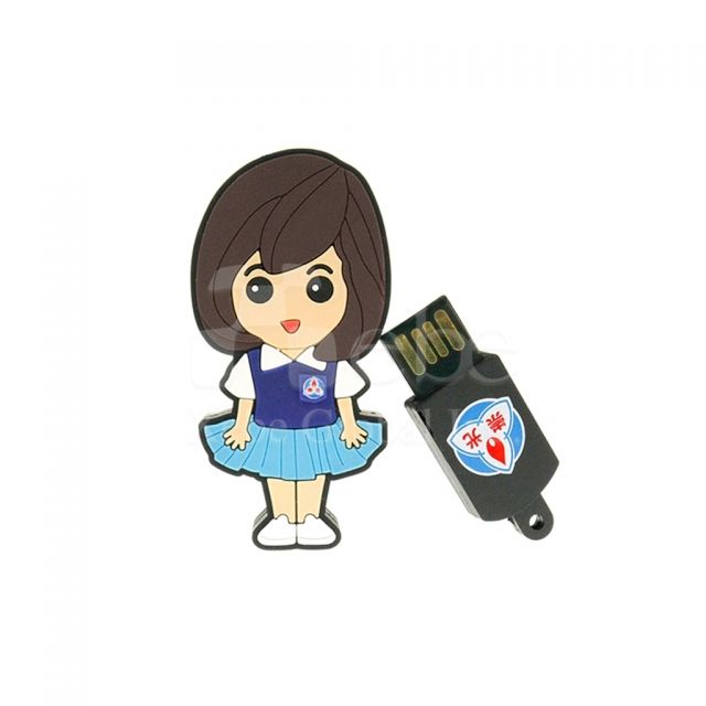 Girl students style custom USB graduation gifts
