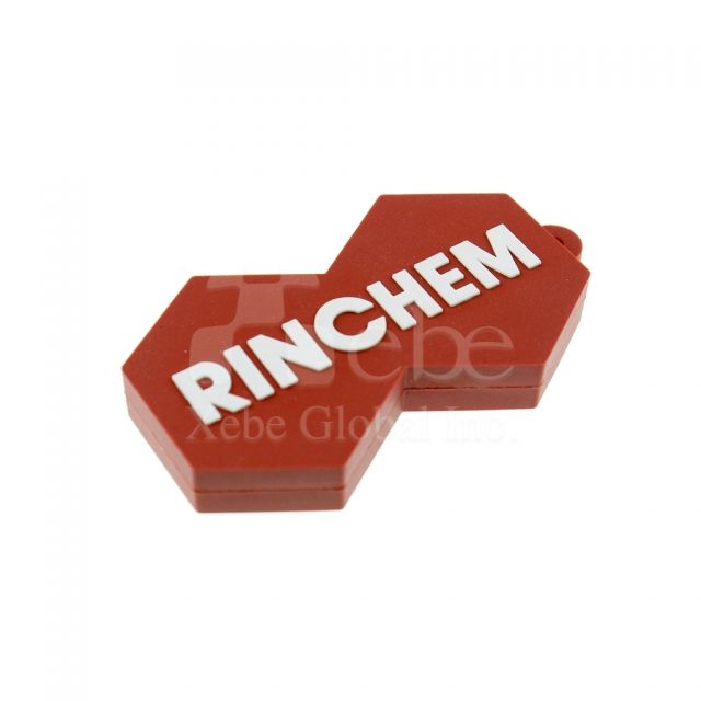 Geometric-shaped USB Company gift