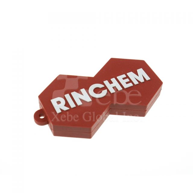 Geometric-shaped USB Company gift