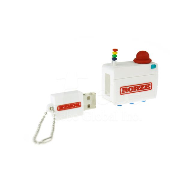  Machine Shaped flash drive