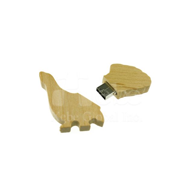 Bird Shaped Wooden flash drive