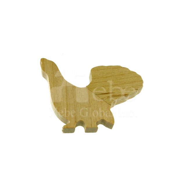 Bird Shaped Wooden flash drive