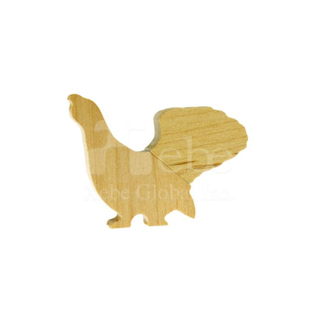 Bird Shaped Wooden flash drive