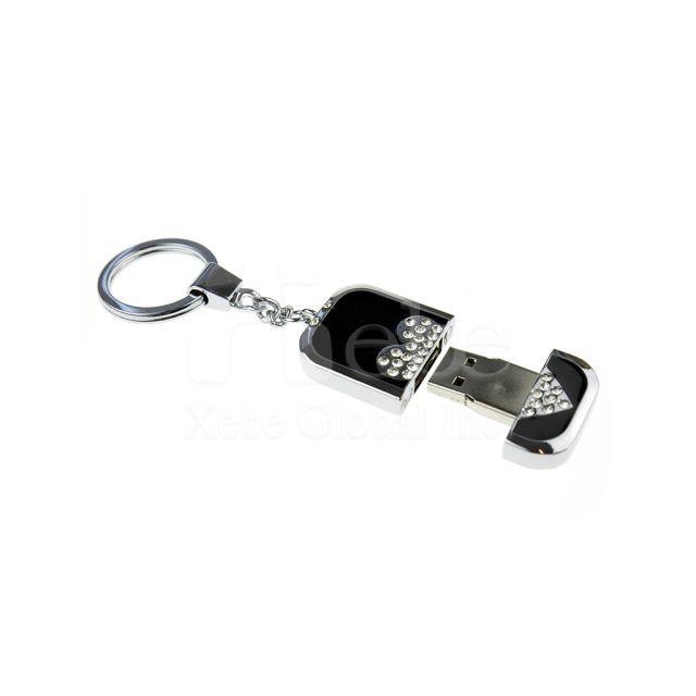 Exquisite heart Jewelry USB drive