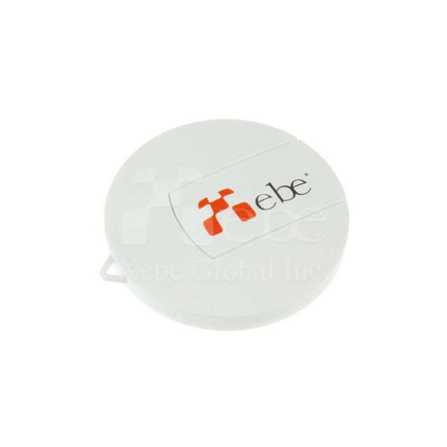 Circular rotating protective cover USB drive
