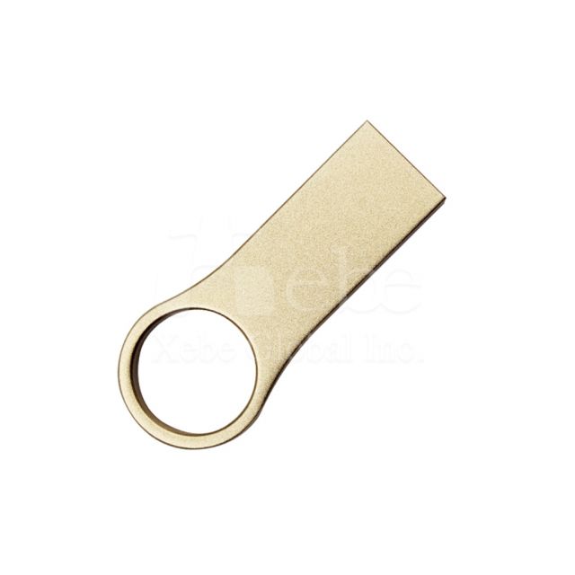 Golden Ring type metal USB drive