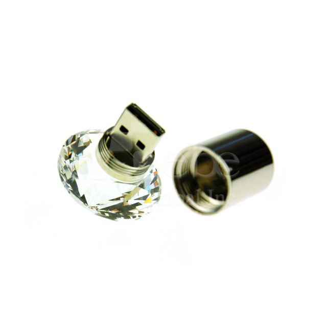 Crystal diamond jewelry USB