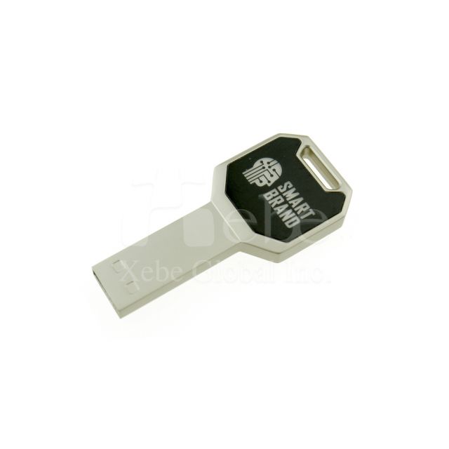 Illuminated logo metal USB drive
