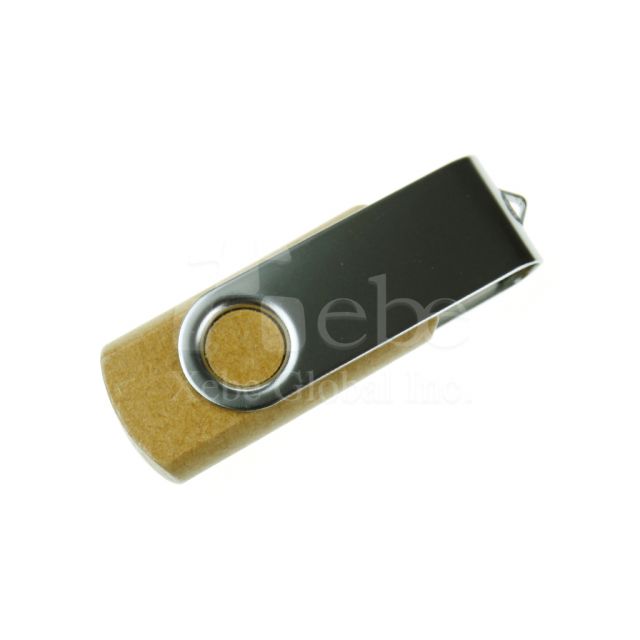 high quality rotation wooden USB