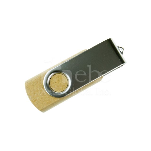 high quality rotation wooden USB