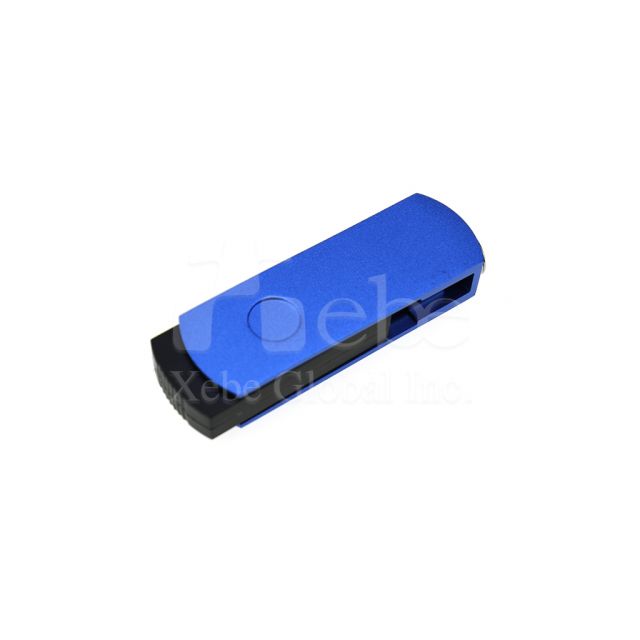 Bright blue simple classic USB