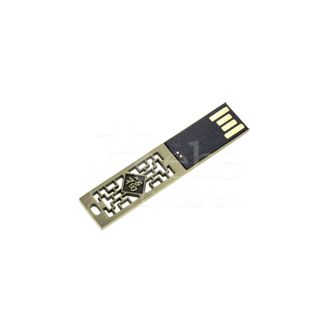 Good luck coming carve patterns metal USB