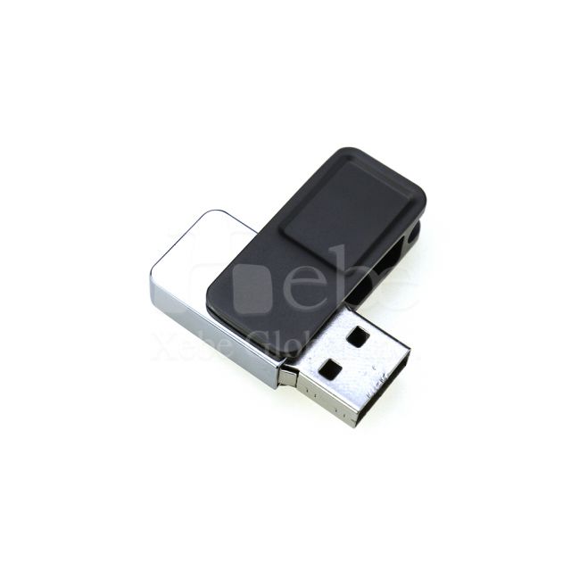 Classic high quality black rotation USB