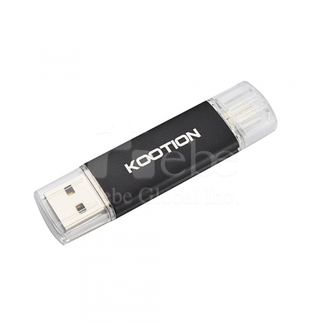 Simplistic printed LOGO OTG USB