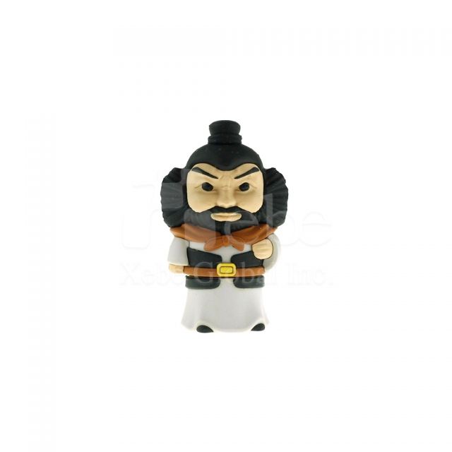 Zhang Fei 3D figure USB drive